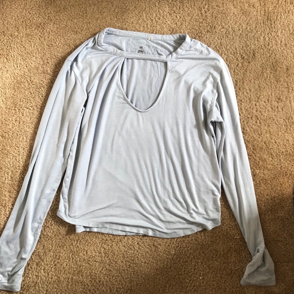 Baby blue long sleeve from Pacsun